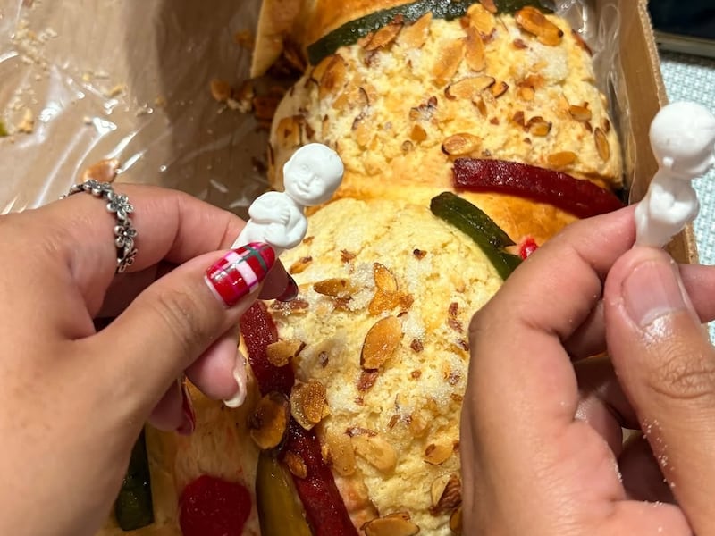 Muñeco de la rosca de reyes