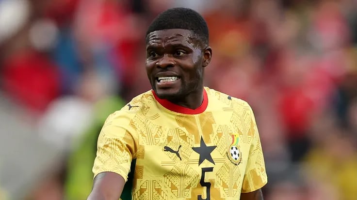 Thomas Partey no pudo viajar desde EE.UU. hacia Canadá para el partido frente a Panamá lo que es un duro golpe para los ghaneses.