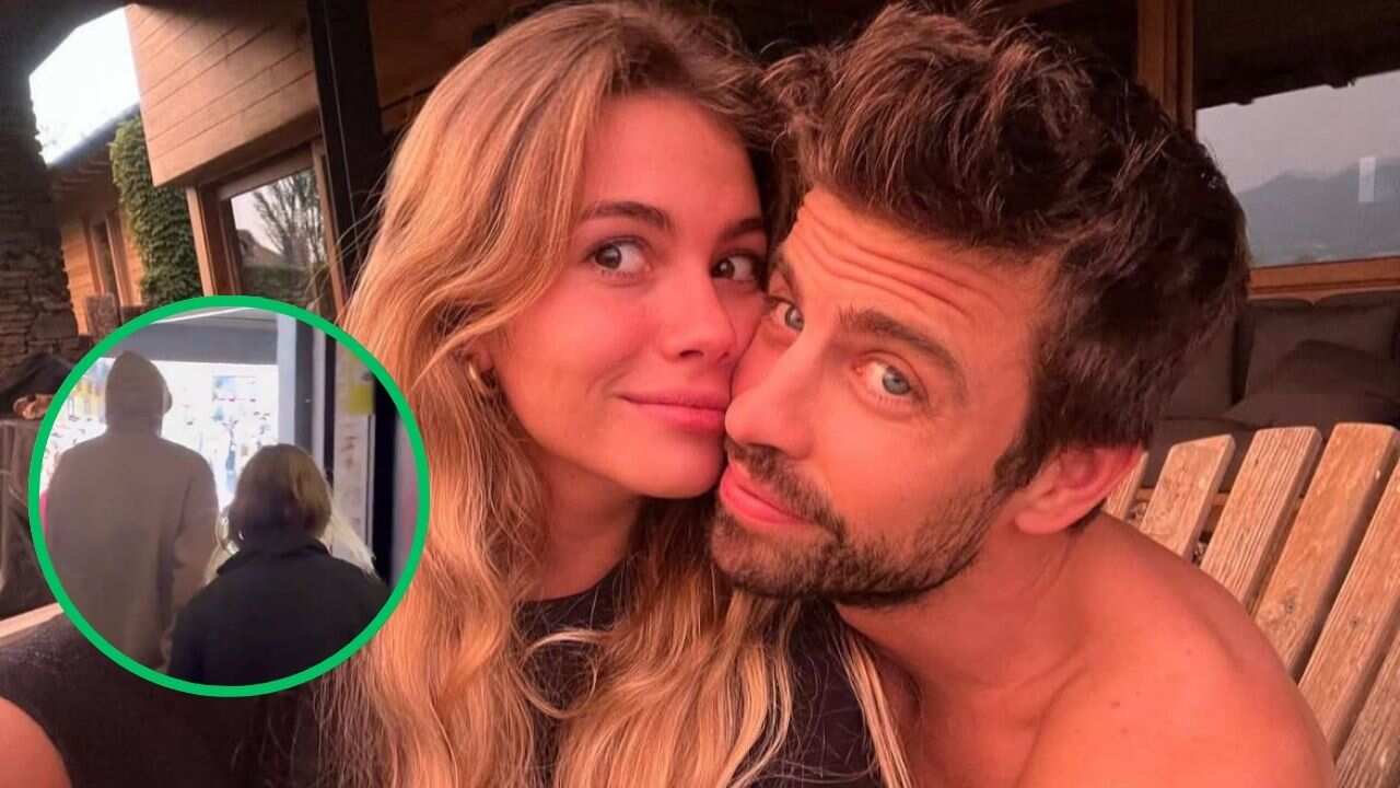 Piqué y Clara Chía