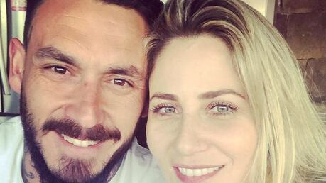 Mauricio Pinilla y Gissella Gallardo