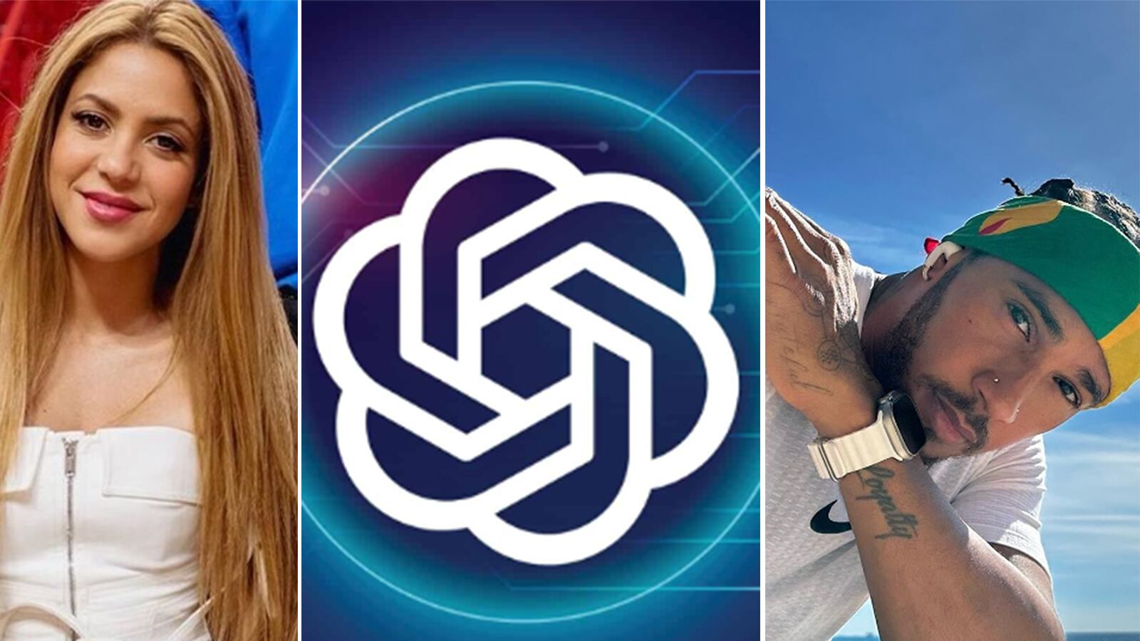 ¿Qué pasaría si Shakira y Hamilton se casan? esto fue lo que respondió ChatGPT.