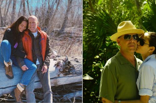 Esposa de Bruce Wilis enternece las redes con un emotivo video junto a él