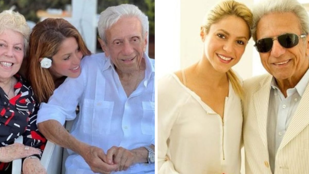 Shakira a cuidado de sus progenitores, especialmente de su padre que en este año su salud se ha visto muy comprometida