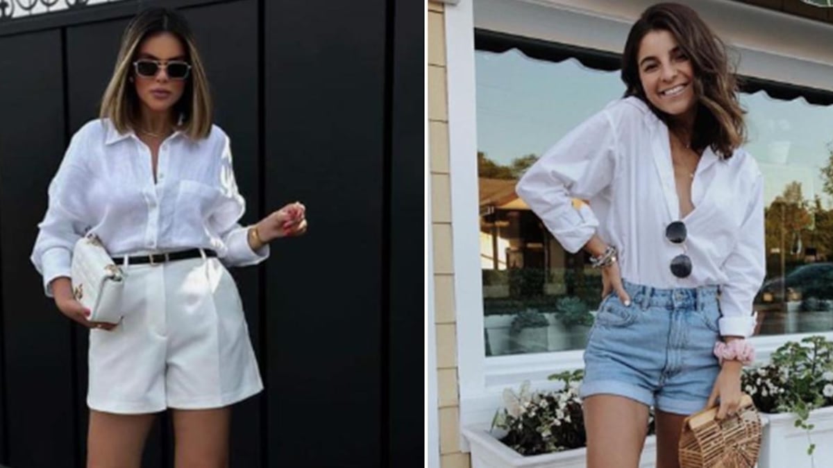 Moda camisa y short