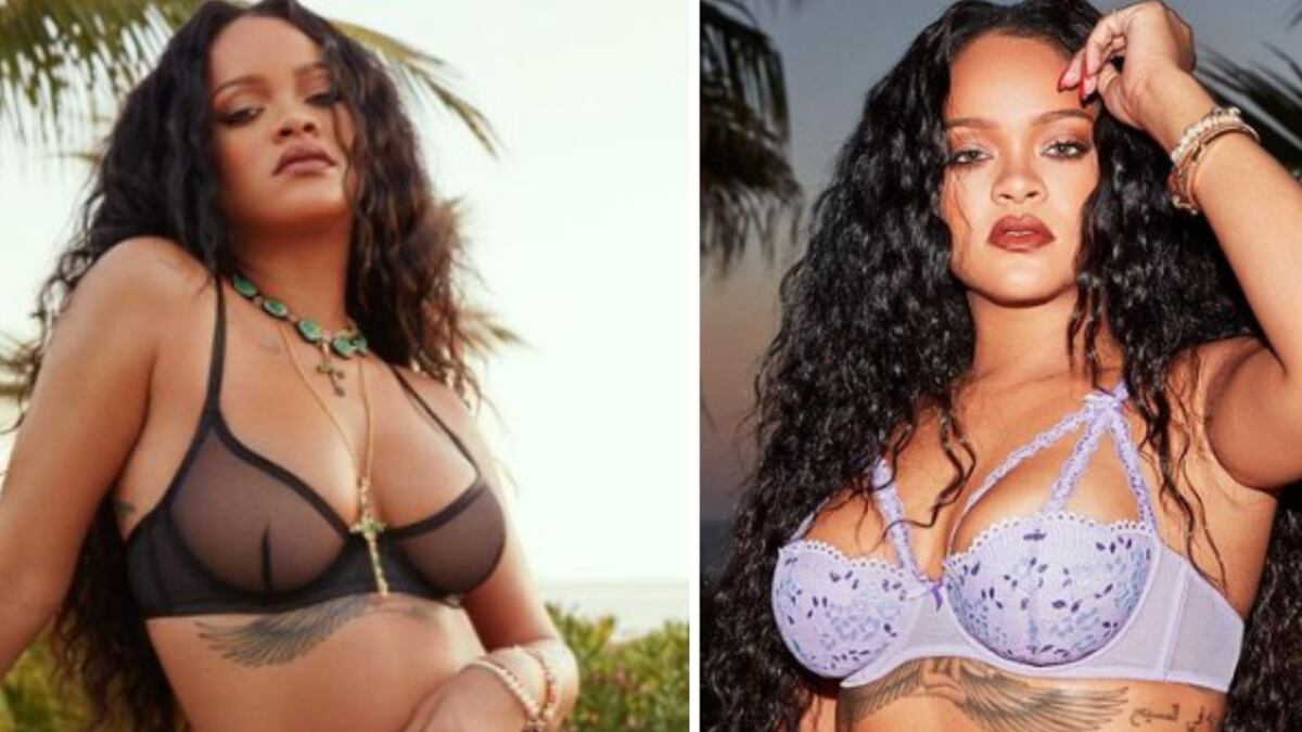 Rihanna presume sus muslos gruesos con estos sexys looks