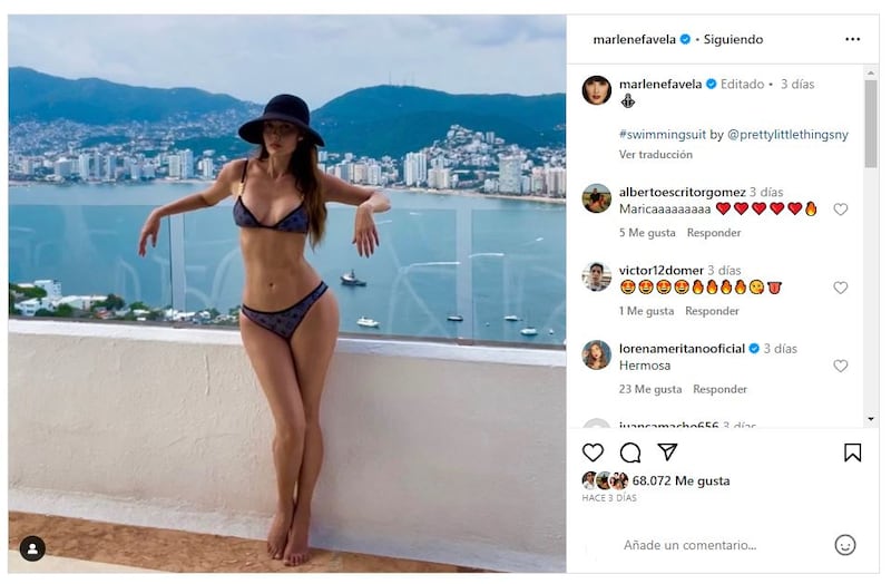 3 veces que Marlene Favela presumió su figura en bikini: tiene modelos perfectos para los 40