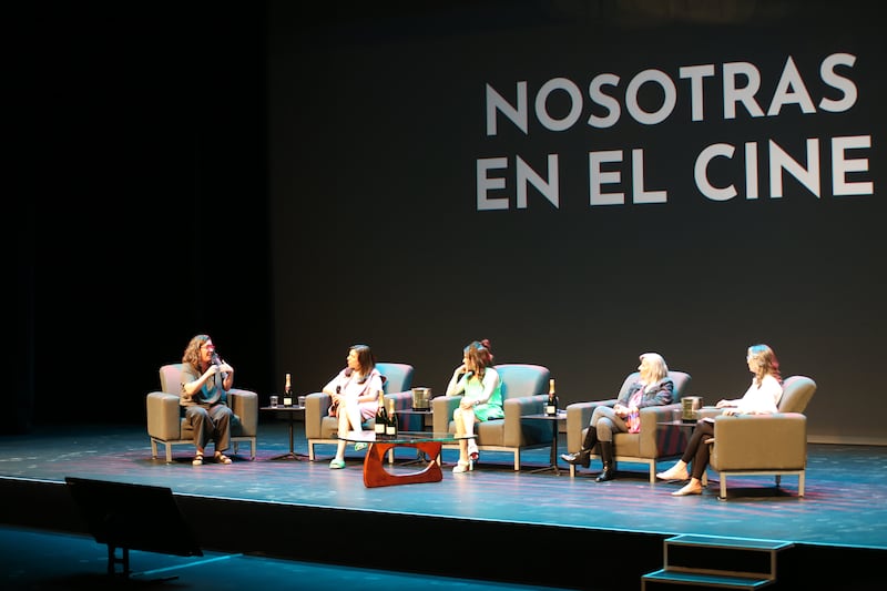 La actriz y el cineasta fueron los protagonistas del segundo día del Festival Internacional de Cine de Guadalajara.