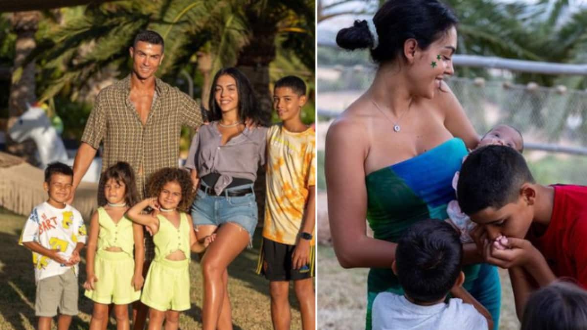 Georgina Rodríguez y su faceta como madre.