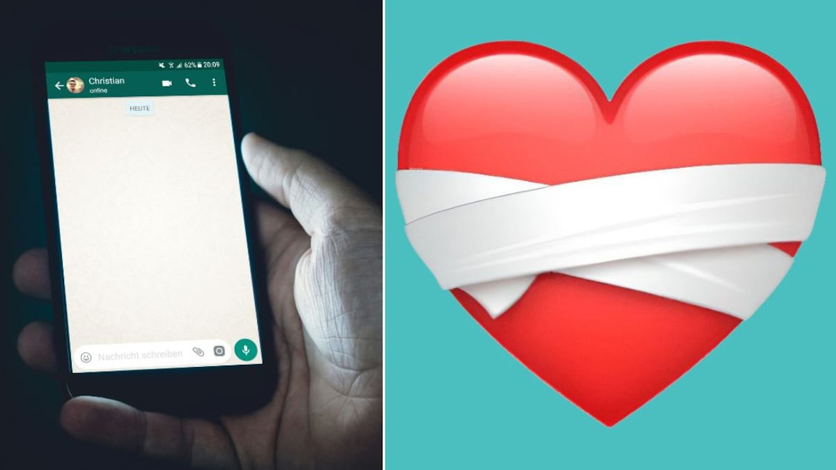 El emoji de corazón vendado es uno de los favoritos de los usuarios de WhatsApp