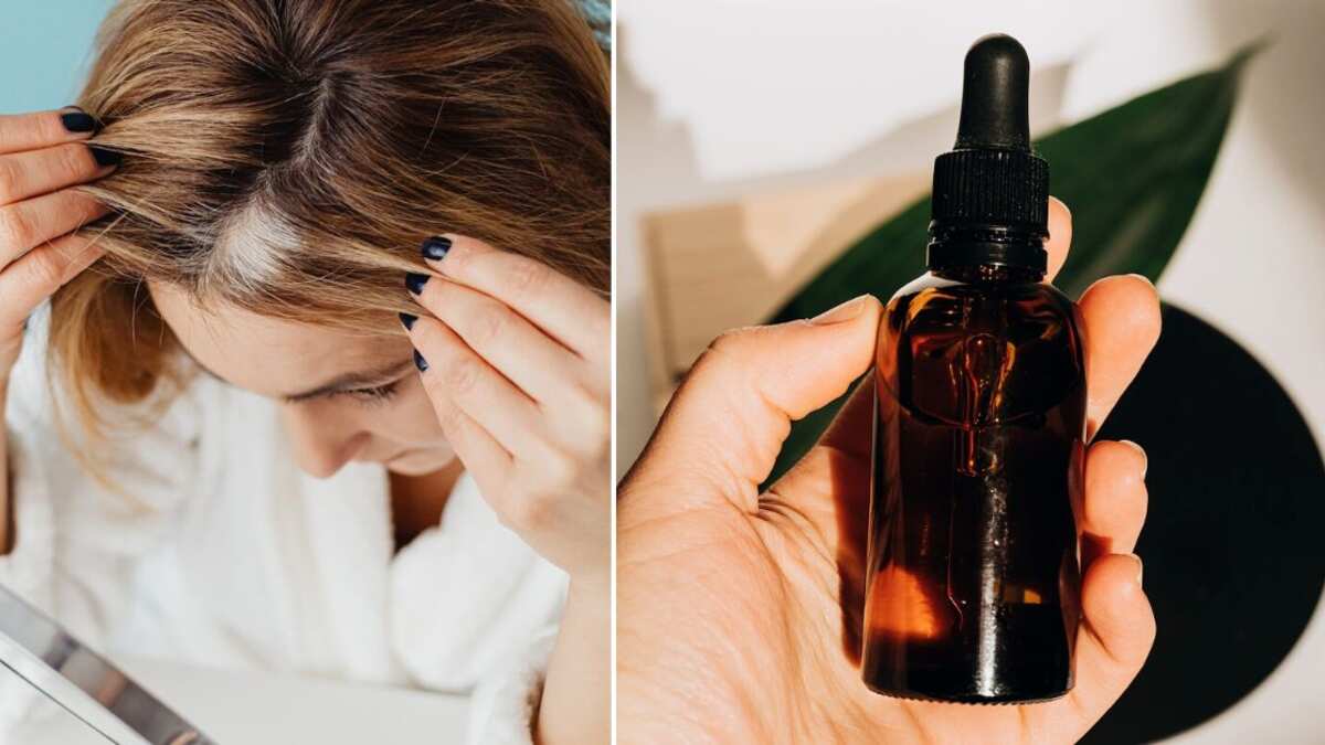 Aceites para oscurecer las canas de manera natural