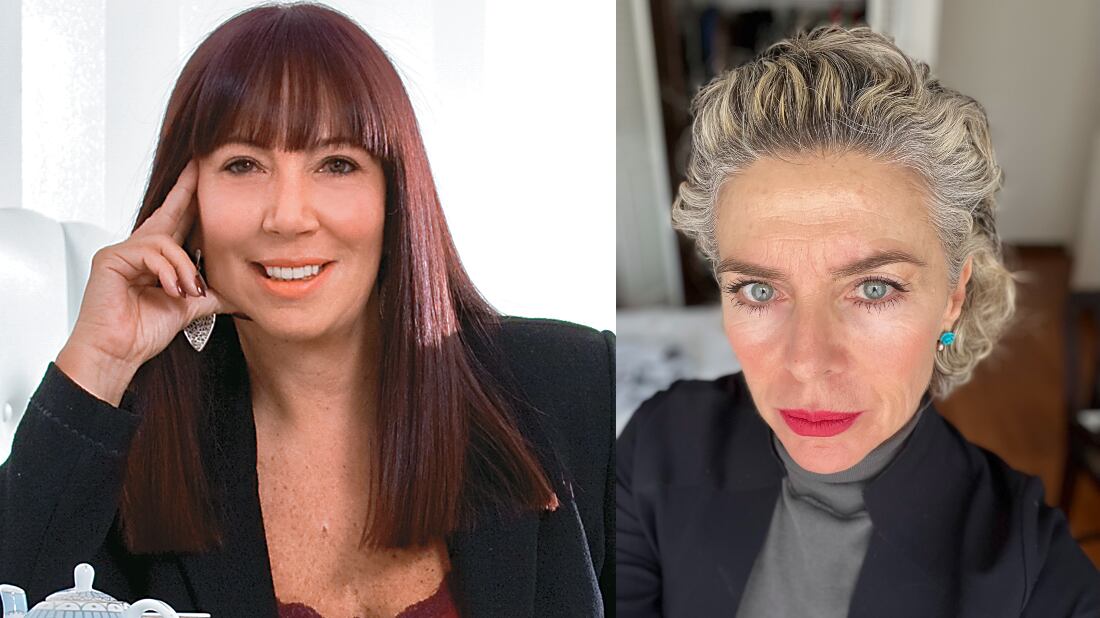 Maria Jimena Duzán y Margarita Rosa de Francisco