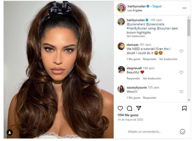 Los peinados en ondas naturales dominarán durante la primavera-verano 2024