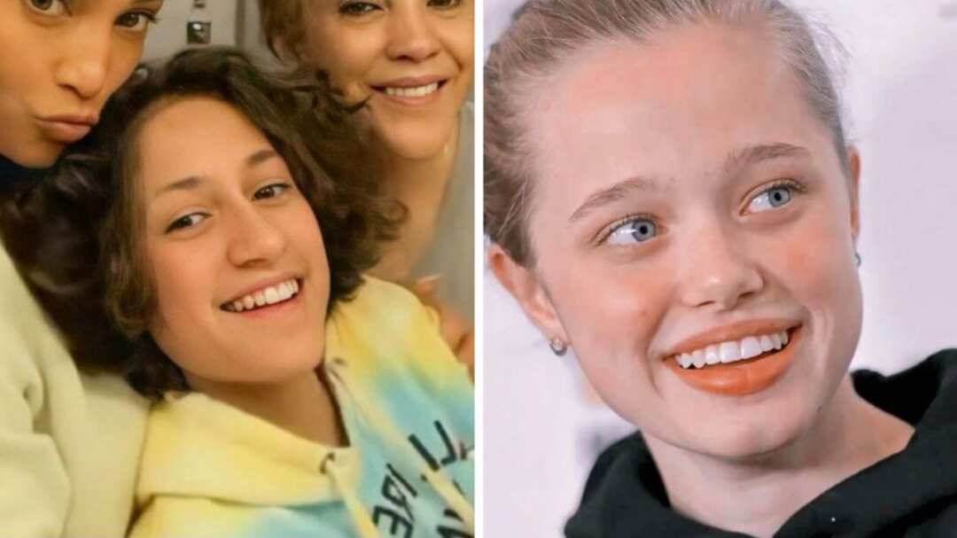 Emme Muñiz y Shiloh Jolie Pitt