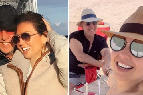 Thalía y otras famosas que han sido criticadas por tener esposos mayores que ellas