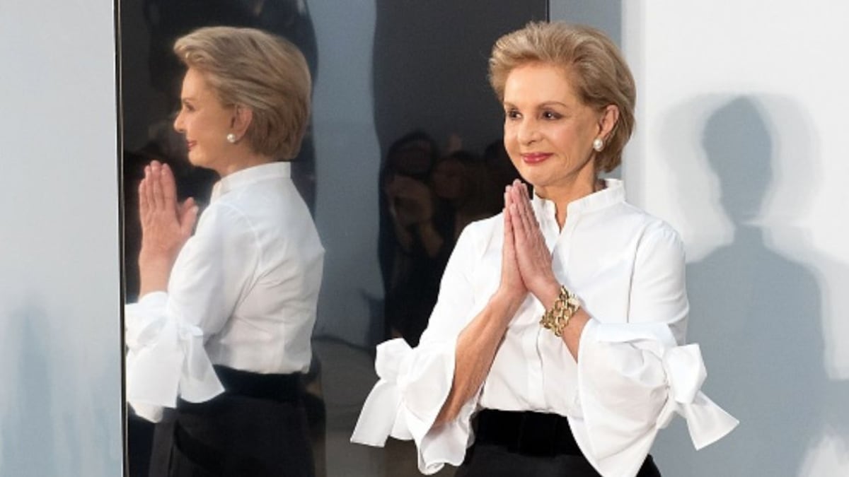 “El blanco será el rey”: Los colores tendencia en otoño-invierno, según Carolina Herrera
