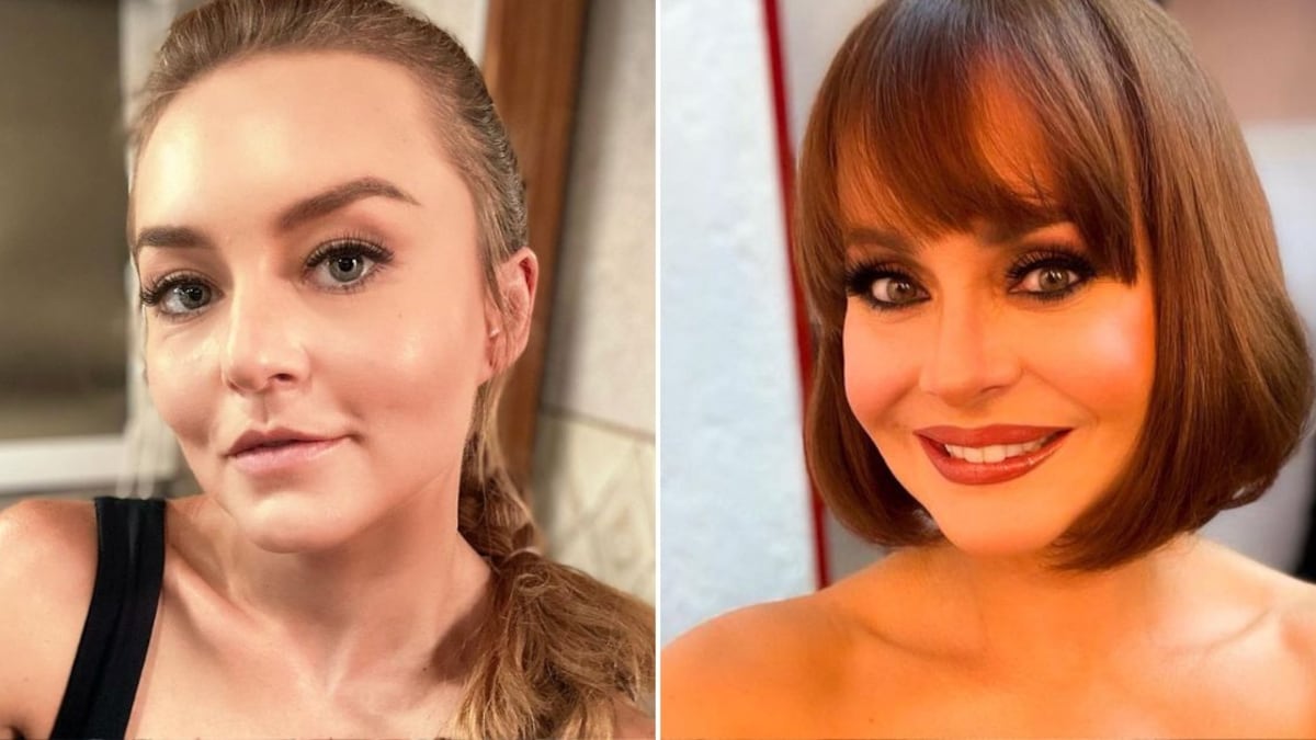 Angelique Boyer y Gaby Spanic lucieron fabulosas con la misma blusa en distintas producciones