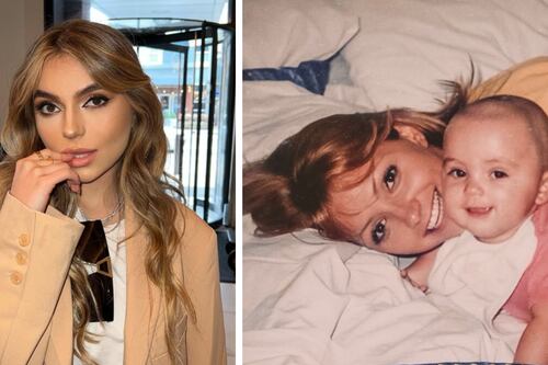 Angélica Rivera reaparece con Sofía Castro tras accidente y así luce