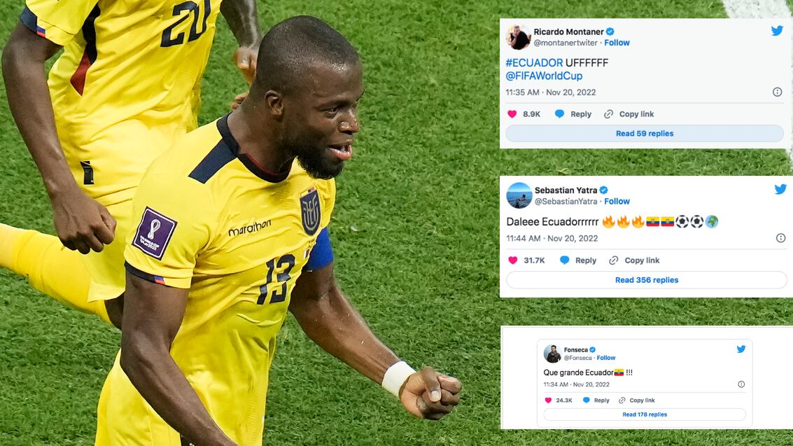 Ecuador ganó a Qatar.