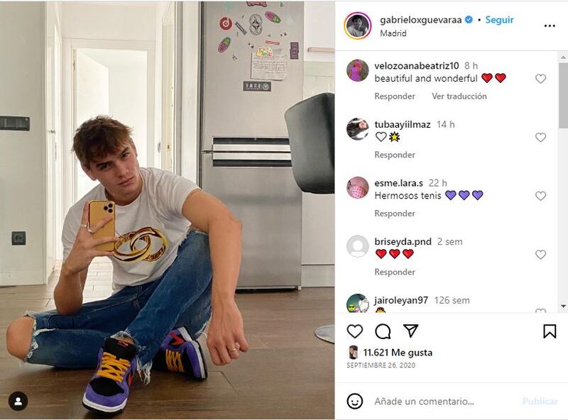 Gabriel Guevara es Nick en 'Culpa mía'