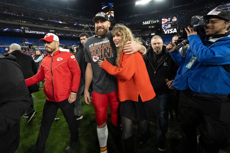 Taylor Swift y Travis Kelce