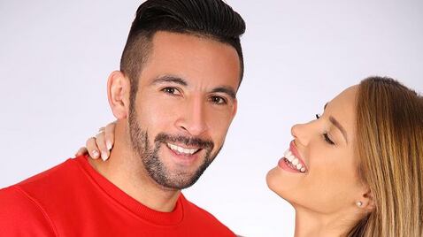 Gala Caldirola y Mauricio Isla