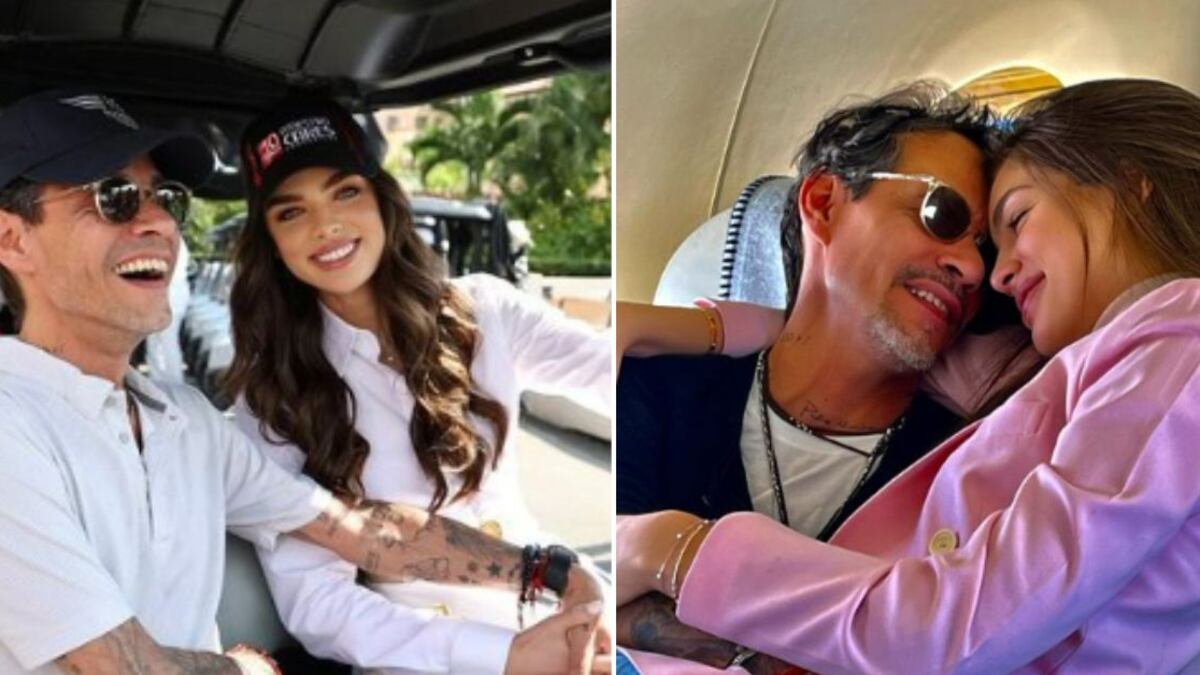 Nadia Ferreira y Marc Anthony se casaron y ahora serán padres