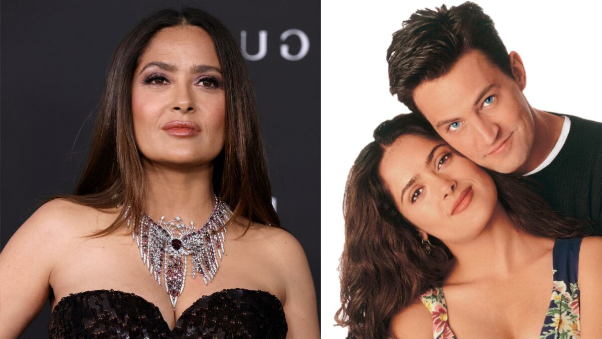 Matthew Perry habría mostrado su sorpresa por la ‘metodología’ de Salma Hayek a la hora de actuar.
