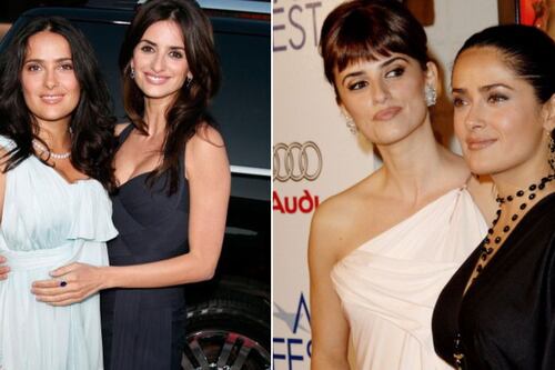 “Ellas no son un 10 son un 100″: Penélope Cruz y Salma Hayek reaparecen juntas pero este detalle se robó las miradas