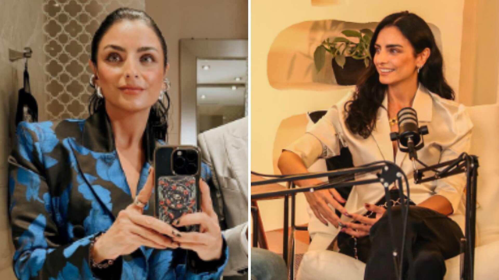 Aislinn Derbez se quiebra a llorar al habla de sus canas prematuras.