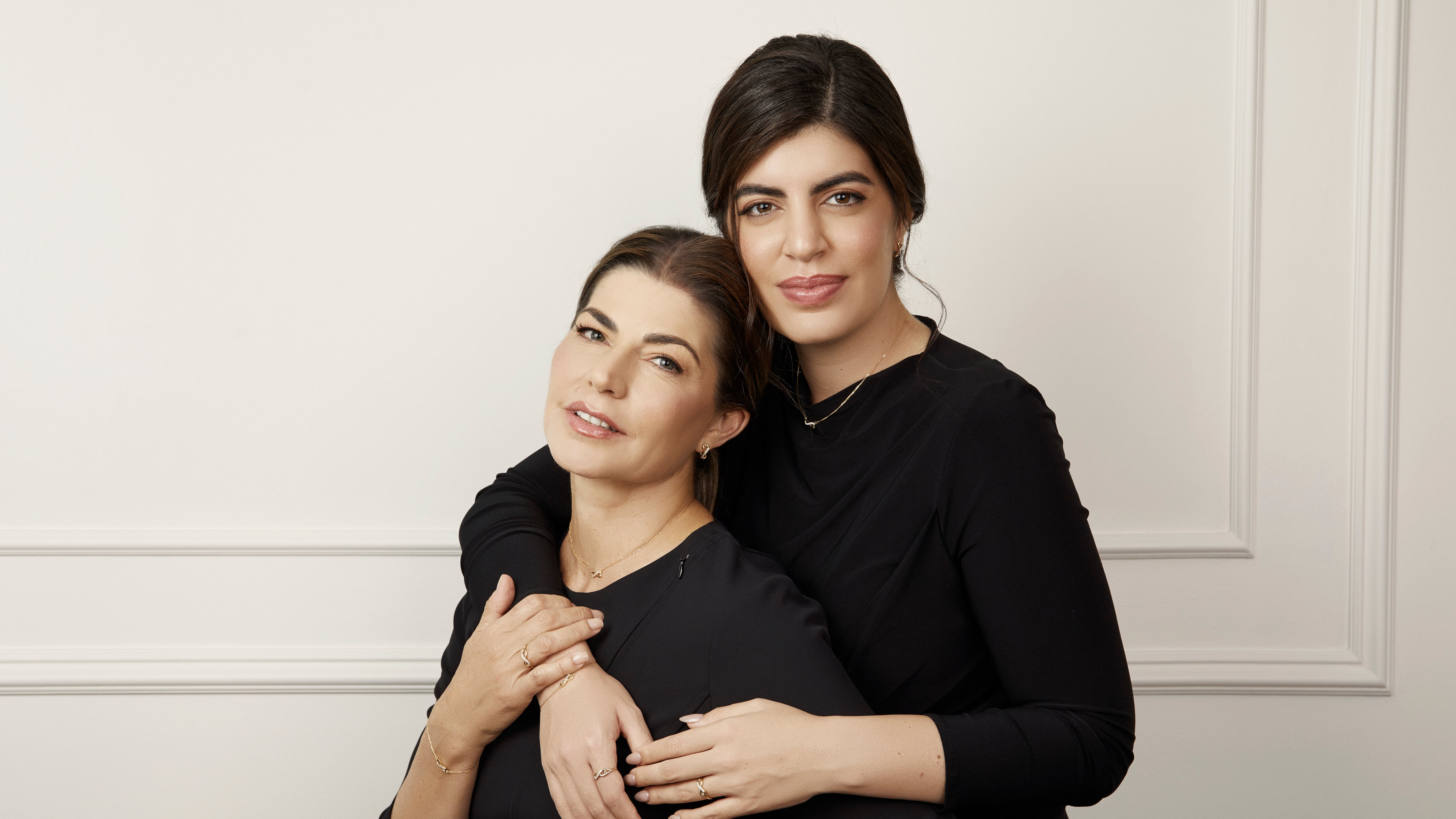 María José Baquerizo Queirolo y su madre, Rosanna Queirolo