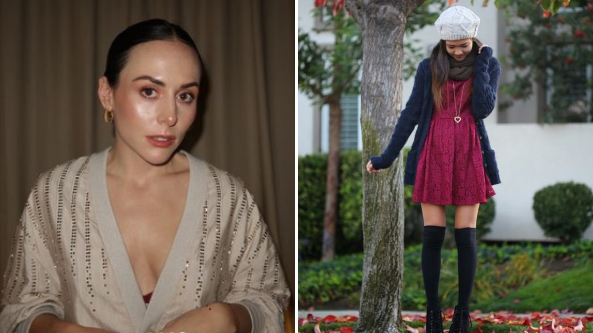 Zuria Vega deslumbró con su outfit de vestido y medias