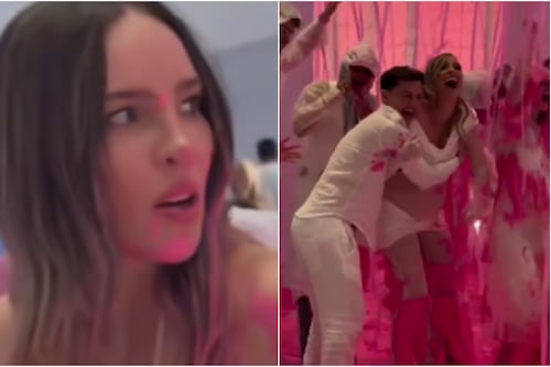 “Todo mal”: Belinda no oculta su molestia en el gender reveal de Lele Pons, mientras usuarios reprueban la celebración