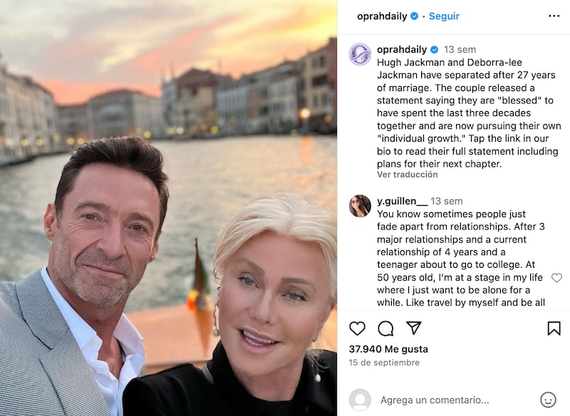 Hugh Jackman y Deborra-lee