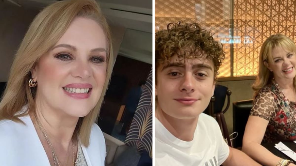 Erika Buenfil aseguró estar agradecida con el padre de su hijo porque “no estorbó”