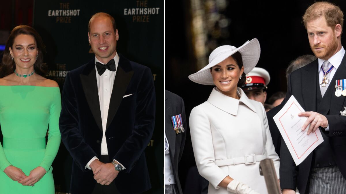 Kate Middleton / príncipe William / Meghan Markle / príncipe Harry