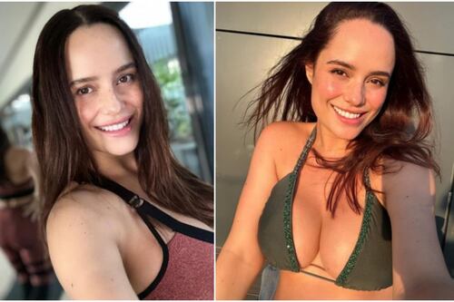 “Empezar otra vez”: Ana Lucía Domínguez retomó el gimnasio después de su embarazo