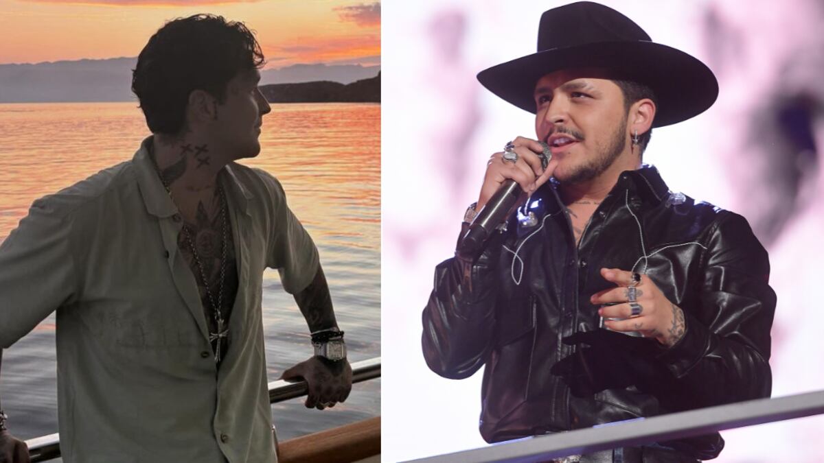 Christian Nodal reapareció en redes con nuevo look que sorprendió a todos.