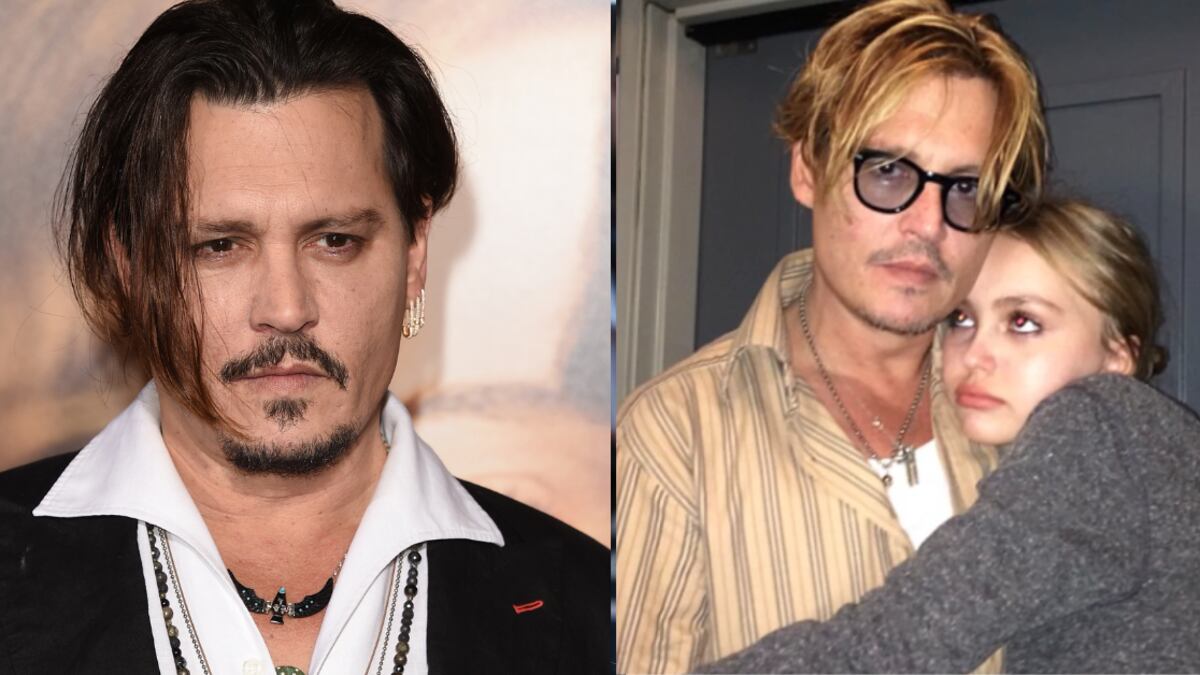 Johnny Depp y Lily Rose Depp