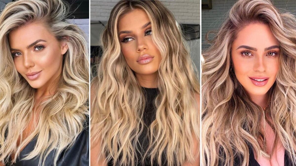 Mechas de hilos dorados para rejuvenecer este otoño