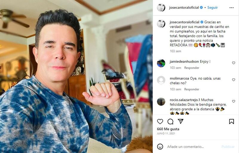José Cantoral heredó el talento musical de su papá, Roberto Cantoral