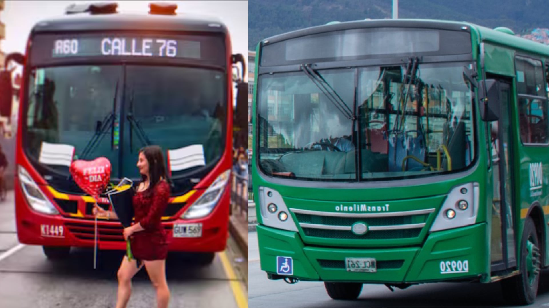 Yo lo acepto a él cómo es y tardé todo el día en entender que el bus hace lo que puede