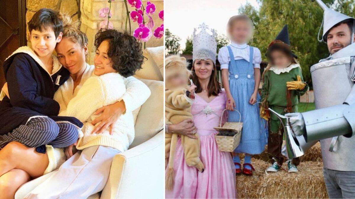 Las crueles comparaciones en redes del hijo de Ben Affleck con el de Jennifer López