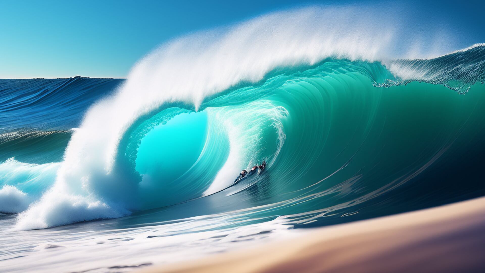 Si en tus sueños ves olas gigantes, bravas o mansas, esto solo es un reflejo de lo que estás viviendo.
