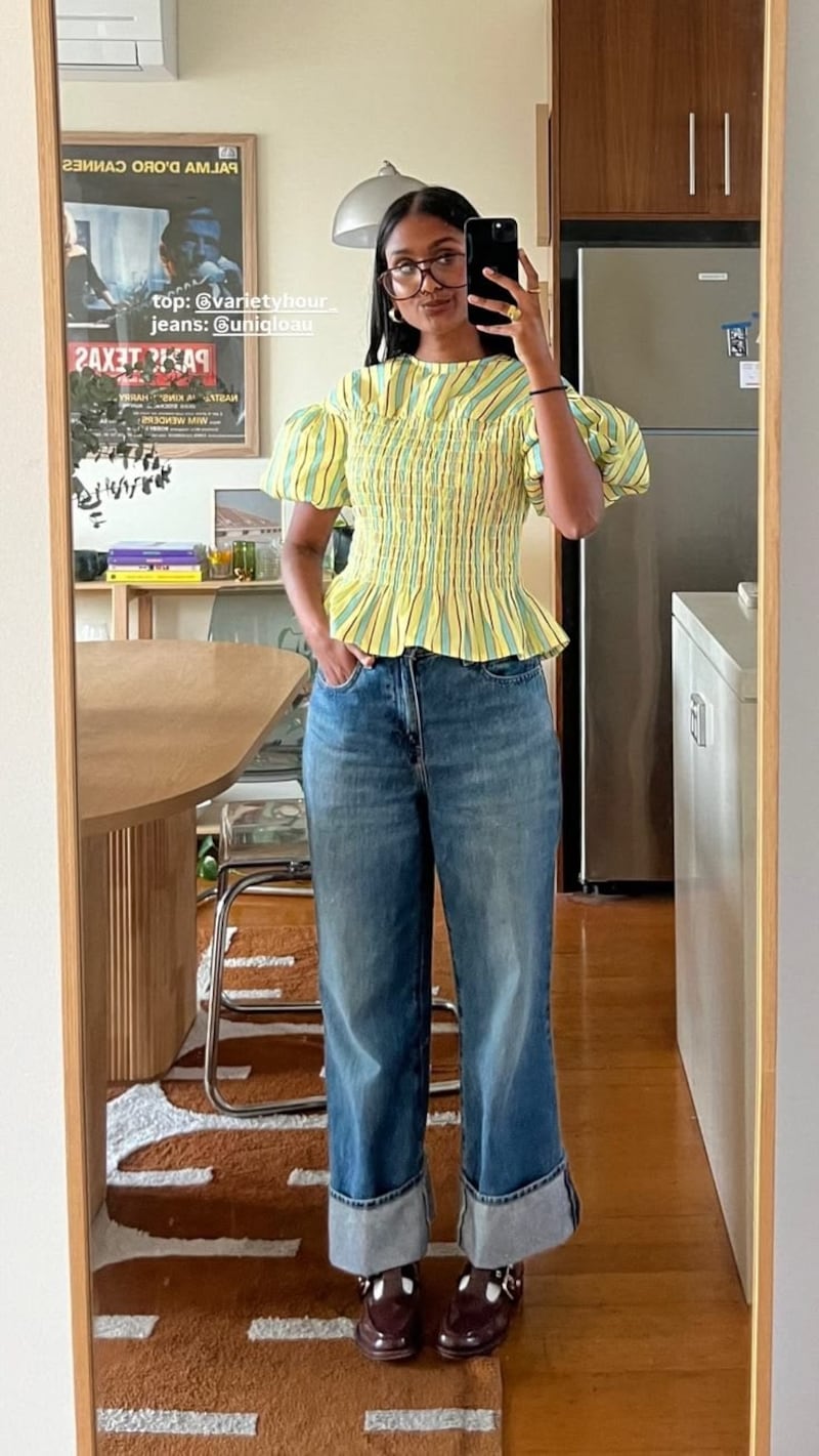 Las blusas nido de abeja serán tendencia este año