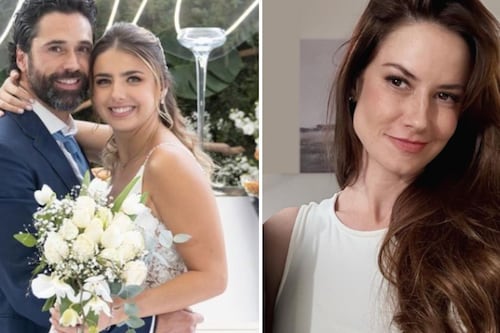 El atrevido look que Altair Jarabo llevó a boda de Michelle Renaud y dicen que fue “inapropiado”