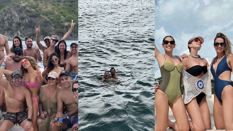 Carolina Cruz celebró su cumpleaños por todo lo alto en Santa Marta con sus compañeros y amigos.