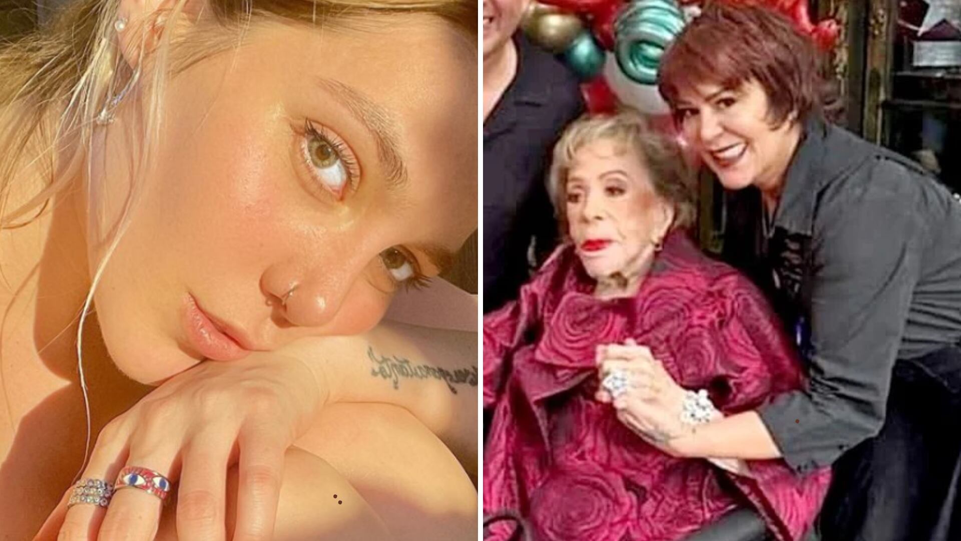 Frida Sofía, la nieta de Silvia Pinal, logró despedirse de su abuela y compartió su experiencia con sus fans, aunque los haters la criticaron por grabar su dolor.