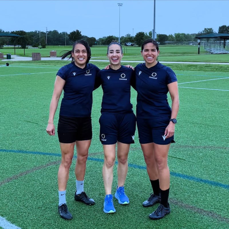 Sandra Ramírez, Katia Itzel García y Karen Díaz