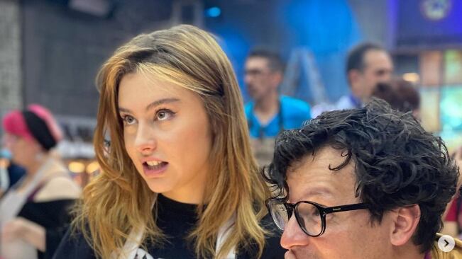 Francisca Estevez momento que la mantiene humilde