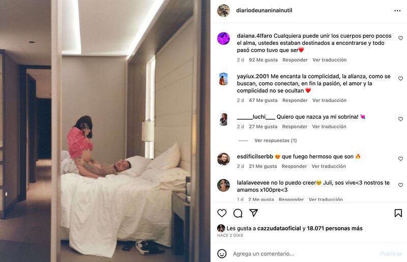 Cazzu y Christian Nodal